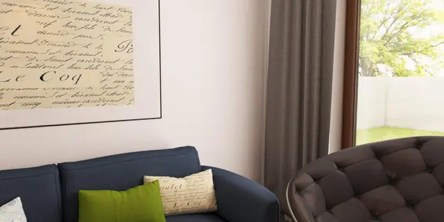 готовый проект дома Z12 – дизайн интерьера, Простой в реализации дом с двускатной крышей, с возможностью обустройства мансарды.