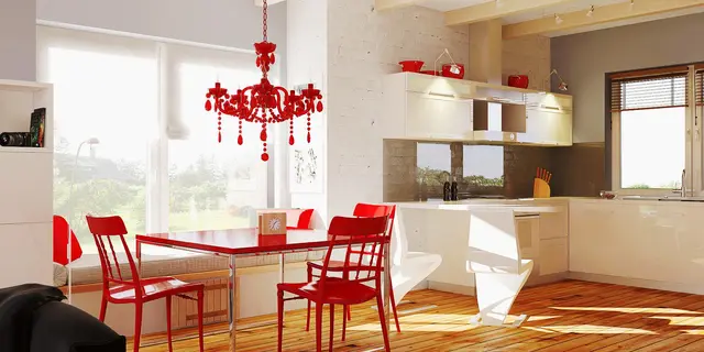 готовый проект дома Z19 – дизайн интерьера, Одноэтажный дом с передним гаражом для двух автомобилей