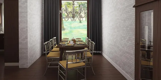 готовый проект дома Z23 – дизайн интерьера, Недорогой и простой в строительстве одноэтажный дом.