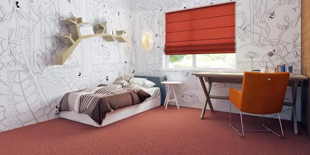 готовый проект дома Z35 – дизайн интерьера, Проект одноэтажного дома с просторной гостиной и гаражом на две машины.