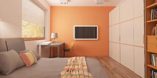 готовий проект будинку Z41 - дизайн інтер'єру, Вигідний невеликий одноповерховий будинок з трьома спальнями