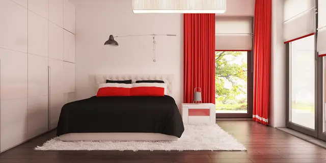 готовий проект будинку Zx117 - дизайн інтер'єру, Сучасний одноповерховий будинок у стилі хай-тек з навісом для автомобіля.