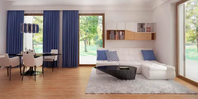 готовый проект дома Z366 – дизайн интерьера, Небольшой одноэтажный дом в традиционном стиле
