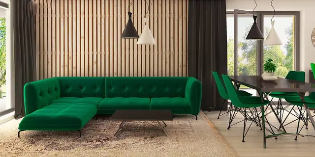 готовий проект будинку Z388 - дизайн інтер'єру, Проєкт сучасного будинку з чітким розподілом будинку на дві частини: денну та нічну.