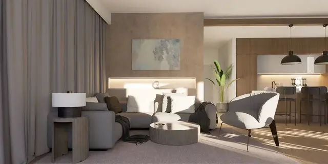 готовий проект будинку Zx214 + - дизайн інтер'єру, Проект сучасного двоповерхового будинку з пласким дахом для вузької ділянки